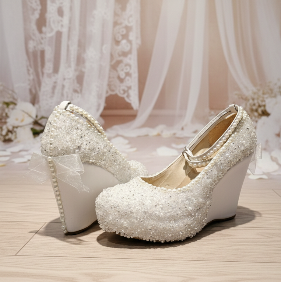 Beaded Wedge