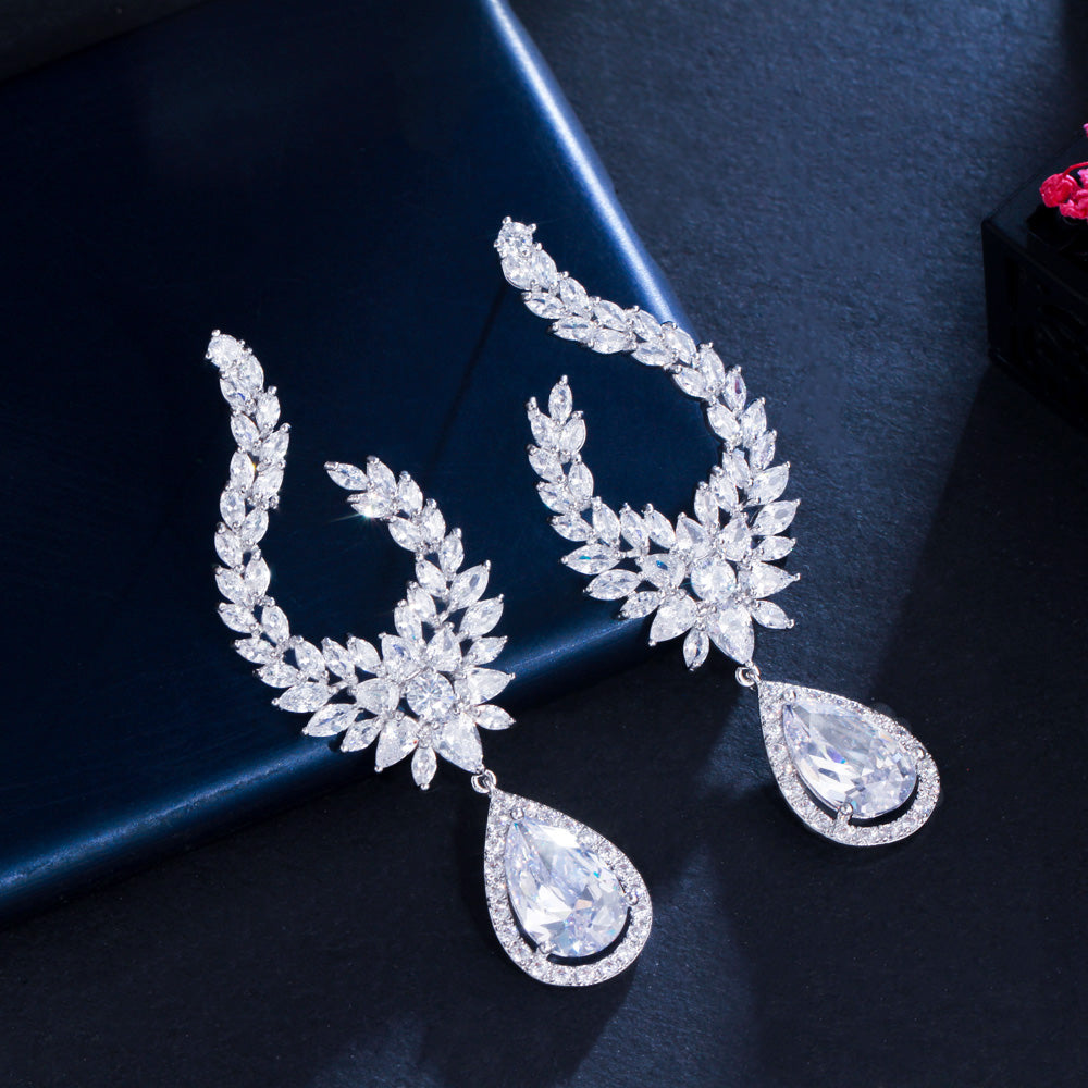 Shiny and elegant earrings