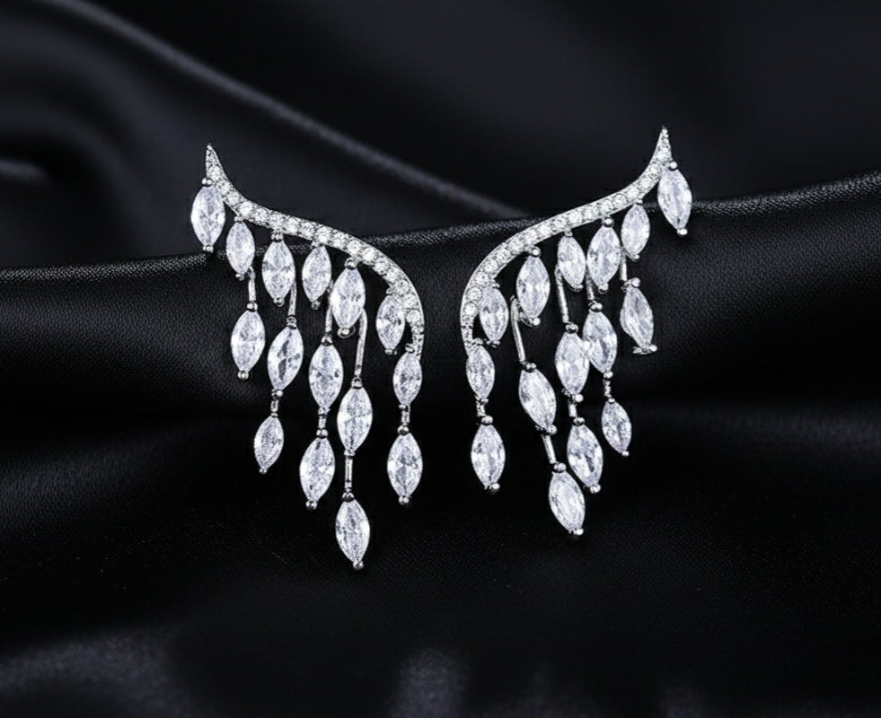 Geometric design earrings