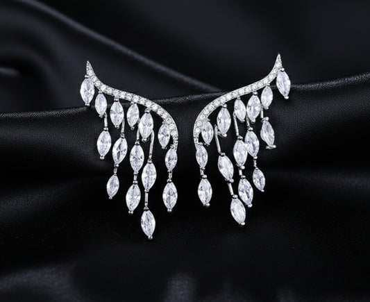 Geometric design earrings