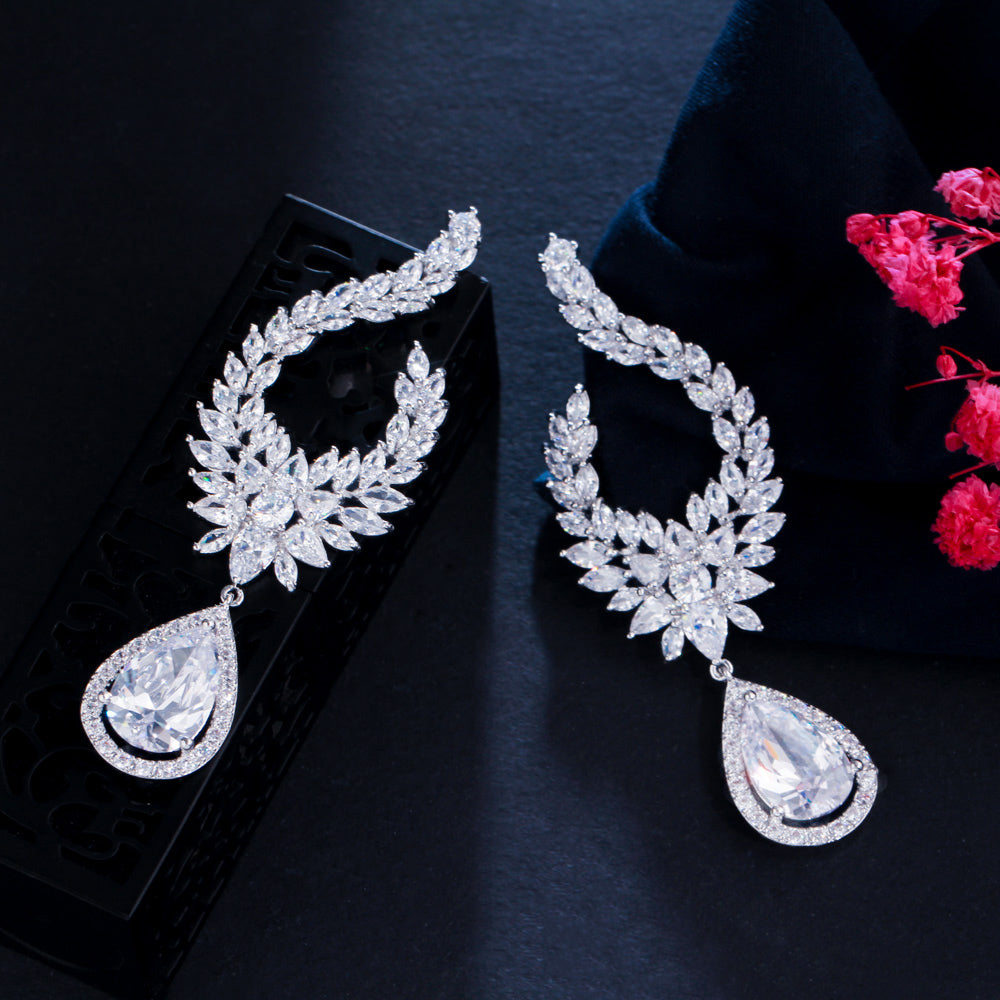 Shiny and elegant earrings