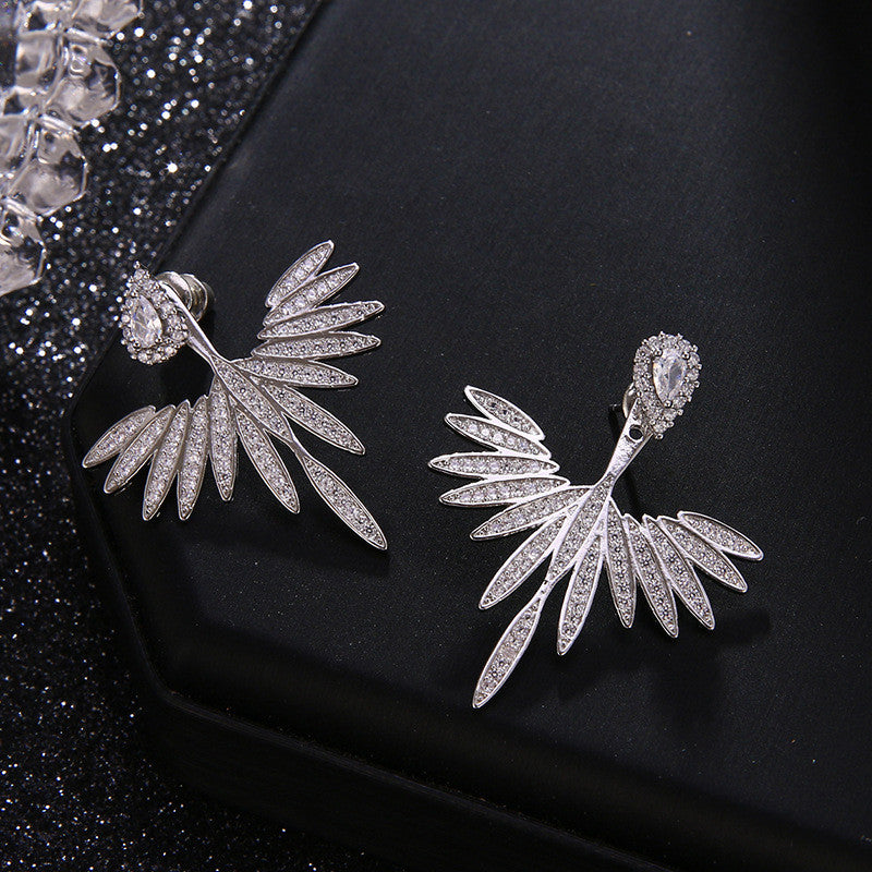 Luxury symmetrical earrings