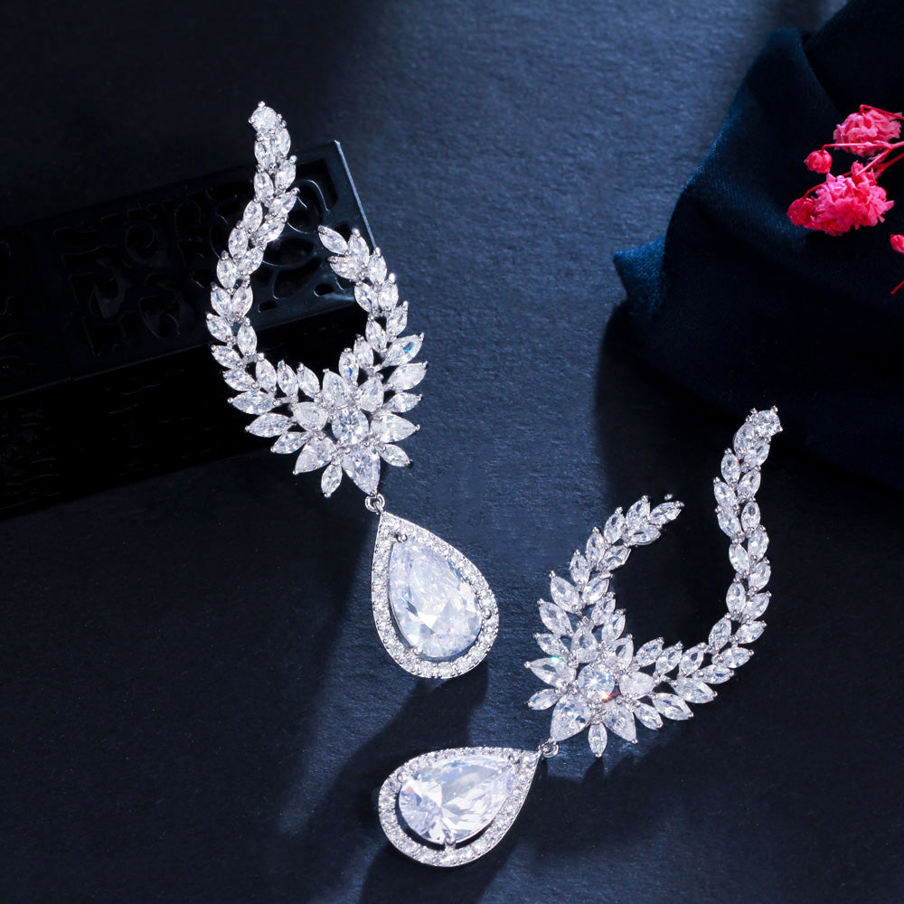 Shiny and elegant earrings