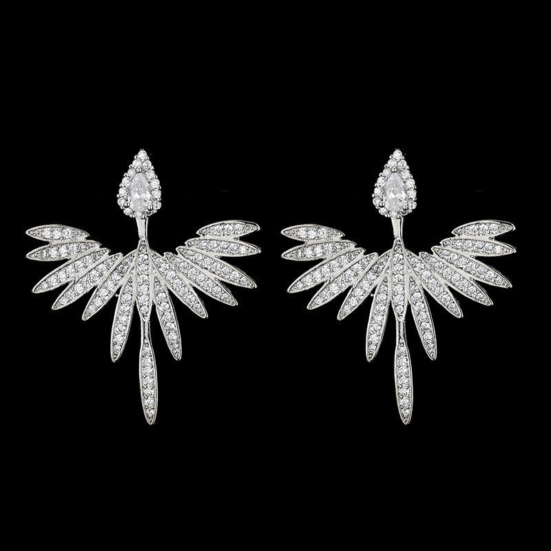 Luxury symmetrical earrings