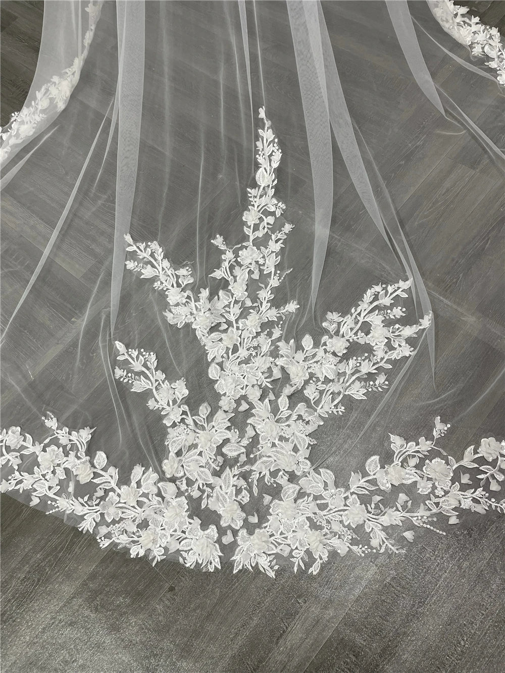 3.5 meters cathedral veil