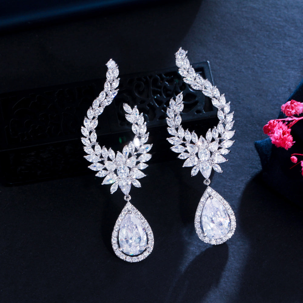 Shiny and elegant earrings
